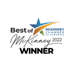 Trusted pet sitting service in McKinney, TX, recognized as a 2022 winner by Best of McKinney.
